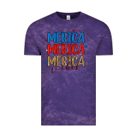 Cloud Purple merica merica merica vibes Vintage Tee - RanaPortraitStore
