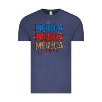 Vintage Denim merica merica merica vibes Vintage Tee - RanaPortraitStore
