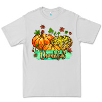 Dove Grey thankful pumpkins with glitter Premium Tee - MaliasSmallBusiness