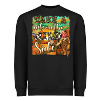 Black take a ride on the wild side Heavyweight Sweatshirt - OliviaCreatesArt