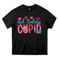 Black not today cupid Heavy Core Tee - NancyCooperArtShop
