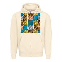 Sandshell american football medal with leopard Zipper Hoodie - BundleAndBundleShop