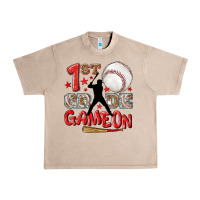 French Oak back to school 1st baseball game on Urban Heavy Tee - NancyCooperArtShop