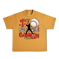 Peanut Butter back to school 1st baseball game on Urban Heavy Tee - NancyCooperArtShop
