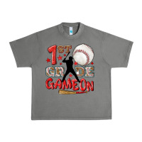Tornado back to school 1st baseball game on Urban Heavy Tee - NancyCooperArtShop