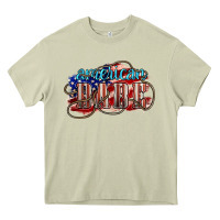 Mossy American babe Heavy Core Tee - NancyCooperArtShop