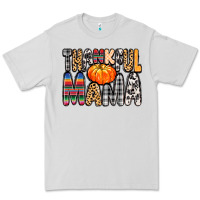 Dove Grey Thankful Mama Premium Tee - MaliasSmallBusiness