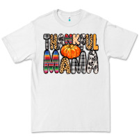 White Thankful Mama Premium Tee - MaliasSmallBusiness
