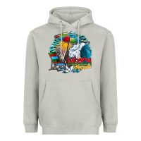 Moon Dust beach please Heavyweight Hoodie - CowhideDigitalArt