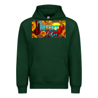 Forest Green desert vibes license plate Urban Hoodie - Artiststas
