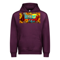 Mauve Wine desert vibes license plate Urban Hoodie - Artiststas