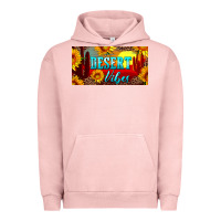 Pigment Salmon desert vibes license plate Urban Hoodie - Artiststas