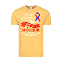 Vintage Mustard Hlhs Awareness Support Shirt Awesome Gift For Awesome Family Vintage Tee - minhPixels