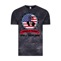 Cloud Black DONALD TRUMP 2016 WE SHALL OVERCOMB Vintage Tee - Bettercallsaul