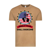 Vintage Camel DONALD TRUMP 2016 WE SHALL OVERCOMB Vintage Tee - Bettercallsaul