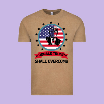 Donald Trump 2016 We Shall Overcomb Vintage Tee Designed By Bettercallsaul