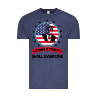 Vintage Denim DONALD TRUMP 2016 WE SHALL OVERCOMB Vintage Tee - Bettercallsaul