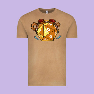 Dnd Artificer Vintage Tee Designed By Minhpixels