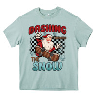 Dashing Through The Snow Heavy Core Tee | Teevron