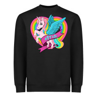 Black pride lgbtq unicorn Heavyweight Sweatshirt - OliviaCreatesArt