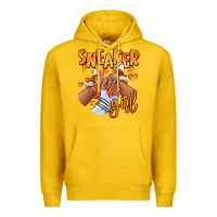 Lemon orange galaxy sneaker girl afro woman Premium Hoodie - RanaPortraitStore