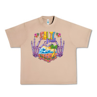 Burro Salty soul Urban Heavy Tee - NancyCooperArtShop