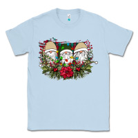 Dusty Blue Christmas Gnomes Classic Tee - Bettercallsaul