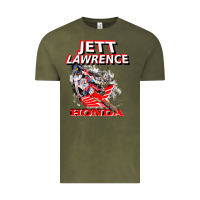 Vintage Olive jett lawrence 250 champion leader sx mx champ motocross champion colla Vintage Tee - minhPixels