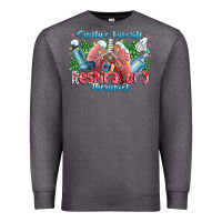 Charcoal Heather santa's favorite respiratory therapist Premium Sweatshirt - CowhideDigitalArt
