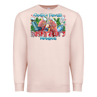 Pale Pink santa's favorite respiratory therapist Premium Sweatshirt - CowhideDigitalArt