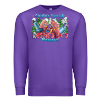 Purple santa's favorite respiratory therapist Premium Sweatshirt - CowhideDigitalArt