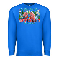 True Royal santa's favorite respiratory therapist Premium Sweatshirt - CowhideDigitalArt