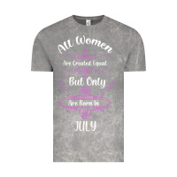 Cloud Rock all women are created equal but only the smartest are born in july bla Vintage Tee - Bettercallsaul