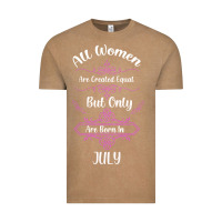 Vintage Coffee all women are created equal but only the smartest are born in july bla Vintage Tee - Bettercallsaul