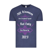 Vintage Denim all women are created equal but only the smartest are born in july bla Vintage Tee - Bettercallsaul
