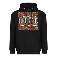 Black Believe Heavyweight Hoodie - CowhideDigitalArt
