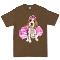 Cacao Balerina beagle with tutu Premium Tee - RanaPortraitStore