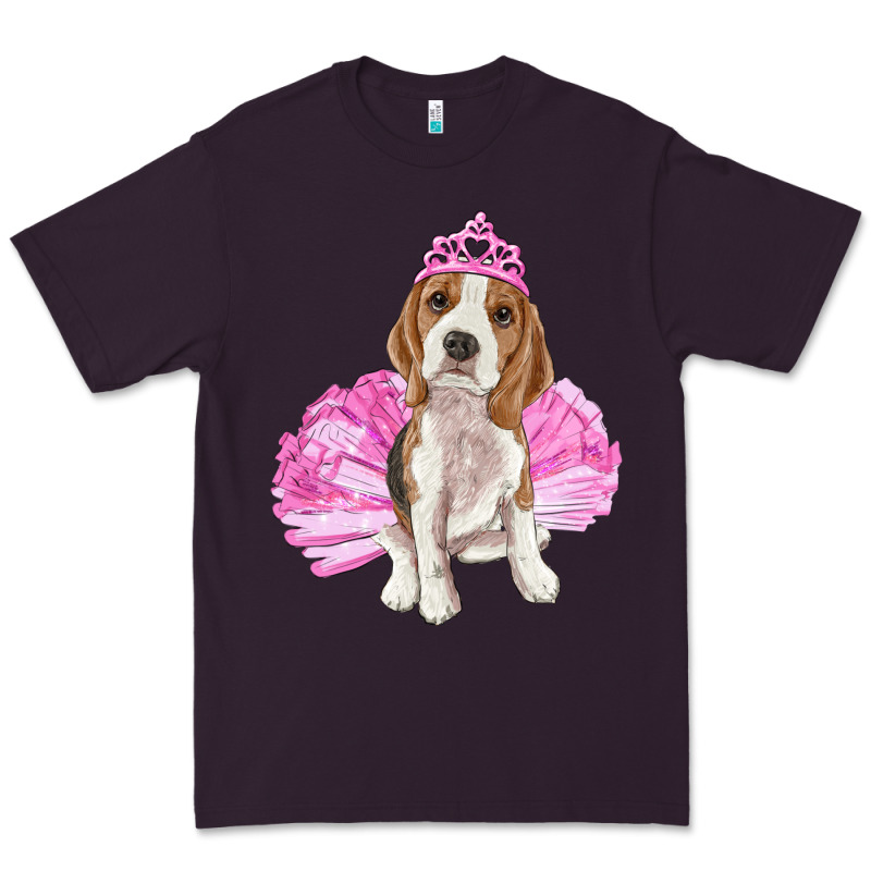 Balerina Beagle With Tutu Premium Tee by RanaPortraitStore | Teevron