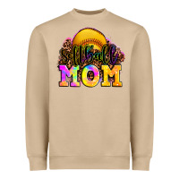 Mushroom softball mom Heavyweight Sweatshirt - OliviaCreatesArt
