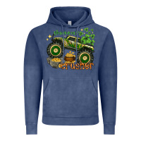 Vintage Denim shamrock crusher Vintage Hoodie - NancyCooperArtShop