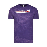 Cloud Purple Beechcraft Bonanza  Perfect Gift Vintage Tee - minhPixels