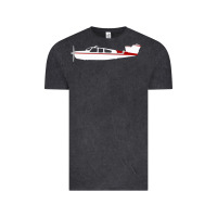 Vintage Black Beechcraft Bonanza  Perfect Gift Vintage Tee - minhPixels
