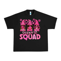 Black breast cancer afro gnomies support squad Urban Heavy Tee - texasbilliewilder