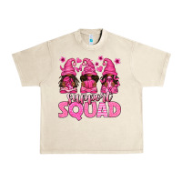 Breast Cancer Afro Gnomies Support Squad Urban Heavy Tee | Teevron
