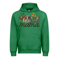 Emerald farm mama with baby pigs Urban Hoodie - Artiststas