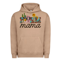 Pigment Burro farm mama with baby pigs Urban Hoodie - Artiststas