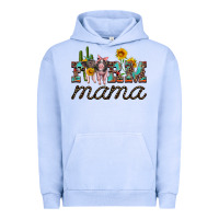 Pigment Grape Ice farm mama with baby pigs Urban Hoodie - Artiststas