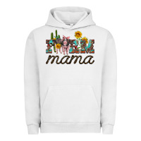 Pigment Lunar Rock farm mama with baby pigs Urban Hoodie - Artiststas