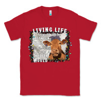 Red Between Jesus Take The Wheel I Wish A Heifer Would Classic Tee - Bettercallsaul