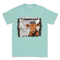 Seafoam Between Jesus Take The Wheel I Wish A Heifer Would Classic Tee - Bettercallsaul